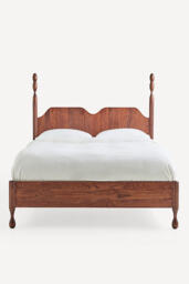 Rowen Oak Wood Bed - thumbnail 2