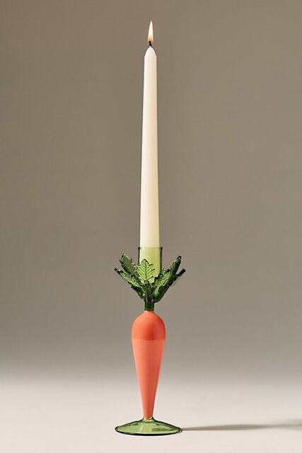 Veggie Glass Candle Holder - image 1