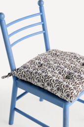 Roma Dining Chair Leora Block Print Cushion - thumbnail 2
