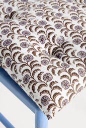 Roma Dining Chair Leora Block Print Cushion - thumbnail 3