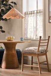 Roma Dining Chair Leora Block Print Cushion - thumbnail 4