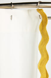 Maeve Scalloped Cotton Shower Curtain - thumbnail 3