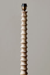 nkuku Avisa Mango Wood Floor Lamp - thumbnail 2