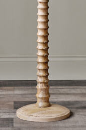 nkuku Avisa Mango Wood Floor Lamp - thumbnail 3