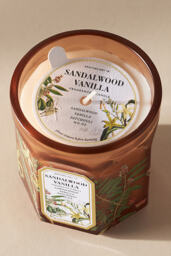 Apothecary 18 Small Sandalwood & Vanilla Glass Candle - thumbnail 4