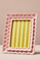Philippa Scalloped Ceramic Photo Frame - thumbnail 7