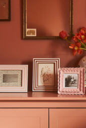 Philippa Scalloped Ceramic Photo Frame - thumbnail 4