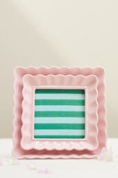Philippa Scalloped Ceramic Photo Frame