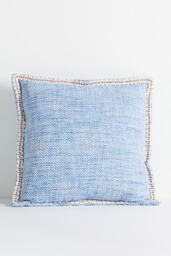Bermuda Woven Embellished Edge Indoor/Outdoor Cushion