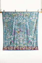 Paradise Cotton-Slub Floral Printed Duvet Cover - thumbnail 3