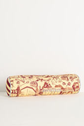 Damson Madder Cotton Printed Cushion - thumbnail 8