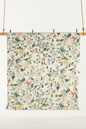 Hattie Cotton Slub Floral Duvet Cover - thumbnail 3