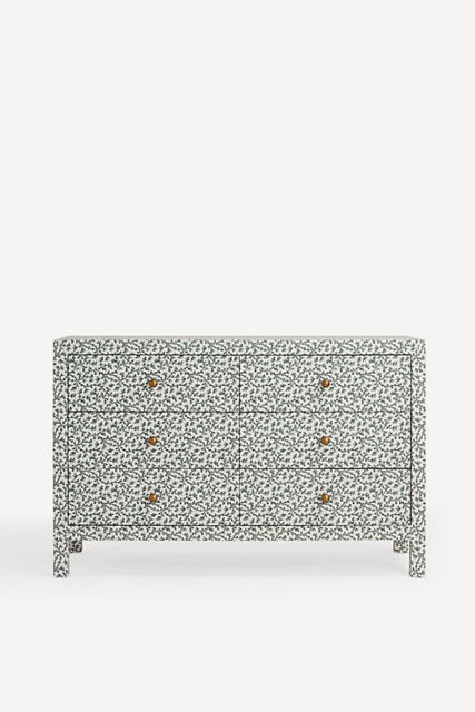 Hale Canvas Six-Drawer Chest of Drawers - image 1