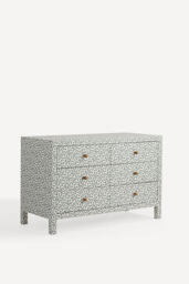 Hale Canvas Six-Drawer Chest of Drawers - thumbnail 2