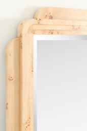 Betti Burl Wood Floor Mirror - thumbnail 2