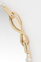 Tiffani Knotted Brass Wall Mirror - thumbnail 2