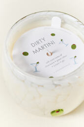 Martini Spring Icon Gourmand Dirty Martini Glass Candle - thumbnail 2
