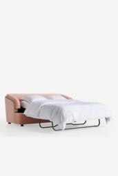 Athena Velvet Sofa Bed - thumbnail 2