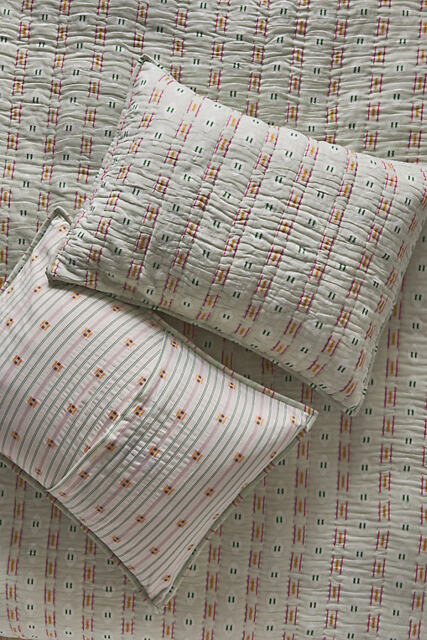 Nera Yarn Dye Jacquard Striped Pillowcase, Set of 2