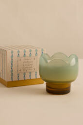 Paddywax Tulip Wisteria & Willow Glass Candle - thumbnail 2