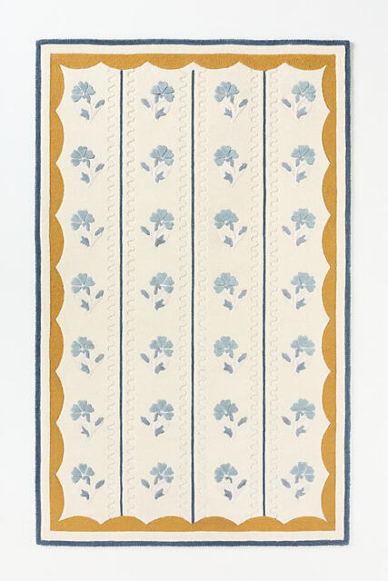 Essex Hand-Tufted Wool Blend Floral Rug - image 1