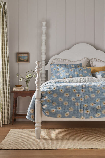 Lilla Cotton Quilted Bedspread - image 1