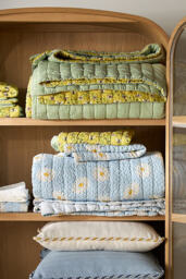 Lilla Cotton Quilted Bedspread - thumbnail 2