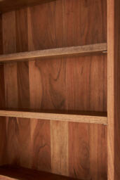 Marta Acacia Wood Mirrored Bathroom Wall Cabinet - thumbnail 6