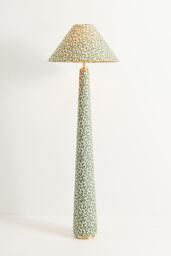Lulu Judarn Fabric Upholstered Empire Floor Lamp - thumbnail 2