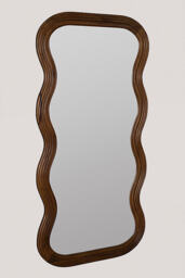 Frances Mango Wood Wiggle Frame Mirror - thumbnail 7