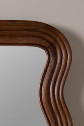 Frances Mango Wood Wiggle Frame Mirror - thumbnail 6