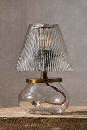 nkuku Dimalai Glass Table Lamp