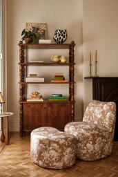 Joanie Floral Occasional Chair - thumbnail 1