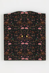 3-Panel Fabric Wall Mirror - thumbnail 2