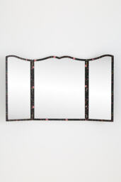 3-Panel Fabric Wall Mirror - thumbnail 1
