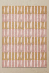 LAYERED X Alice Crawley Bamboo Forrest Wool Rug - thumbnail 2