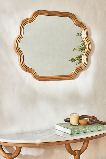 Clara Wood Mirror - image 1