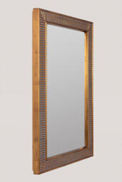 Abbott Antique Gold Resin Mirrored Bathroom Wall Cabinet - thumbnail 3