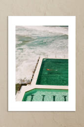 The Poster Club Bondi Icebergs Wall Art Print - thumbnail 1