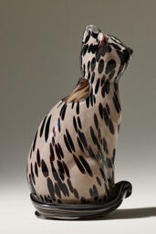 Glass Cat Vase - thumbnail 2