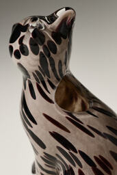 Glass Cat Vase - thumbnail 3