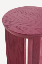 Hemi Solid Oak Wood Side Table - thumbnail 5