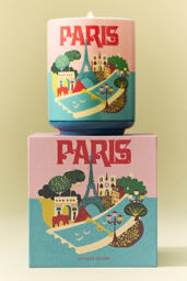 Daniella Manini x Anthropologie Paris Fruity Grapefruit Spritz Ceramic Boxed Candle - thumbnail 2