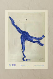 The Poster Club Bleu Wall Art Print