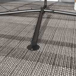 Outsunny Hammock Chair Stand, Hanging Heavy Duty Metal Frame Hammock Stand with Chain, for Hanging Hammock Air Porch Swing Chair, Egg Cahir - thumbnail 9