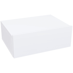 HOMCOM Floating Bedside Table, Wall-Mounted Nightstand with Storage Drawer, Small Side End Table for Bedroom, White - thumbnail 1