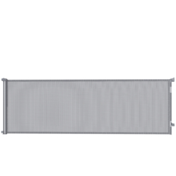PawHut Retractable Dog Gate, Extends to 300 cm Wide & 104 cm Tall, Mesh Pet Gate Single Hand Operation, for Stairs Doorways - thumbnail 1