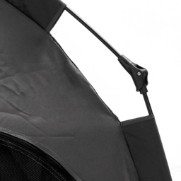 PawHut Foldable Dog Cat Tent with Waterproof Oxford, Carry Bag for Extra Large Dog, Charcoal Grey - thumbnail 8