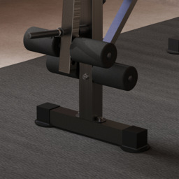 HOMCOM Adjustable Weight Bench with Leg Developer Barbell Rack for Weight Lifting and Strength Training Multifunctional Workout Station for Home Gym Fitness, Blue - thumbnail 8