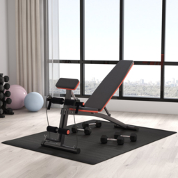 HOMCOM Foldable Adjustable Dumbbell Weight Lifting Sit Up Ab Bench Home Training Gym Incline Flat Multiuse Workout Exercise Fitness - thumbnail 9